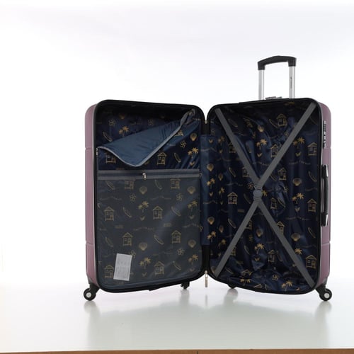 طقم شنط سفر 3 قطع من الفايبر | تصميم عصري بعجلات م...