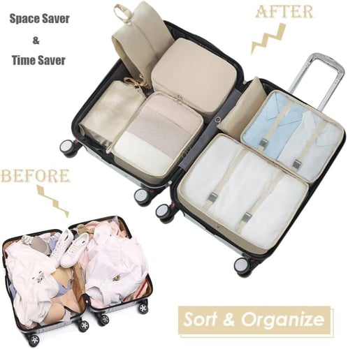 منظمات الشنط | CONSUL | 7 PCS | B0-03 |7PCS | BEIG...