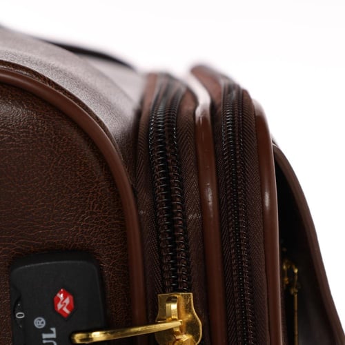 طقم شنط سفر جلد فاخر 6 قطع – تصميم عصري وخامة متين...