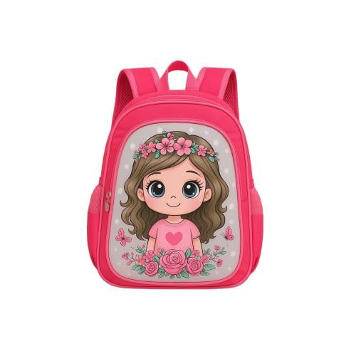 شنطة مدرسية للأطفال مقاس 12 إنش برسومات كرتونية مل...