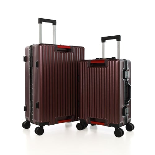 شنط سفر قطعتين ضد الكسر إطار ألمنيوم ماركة القنصل...