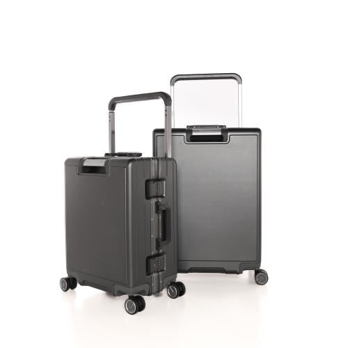 شنط سفر قطعتين ضد الكسر مودل | 318| لون dark grey