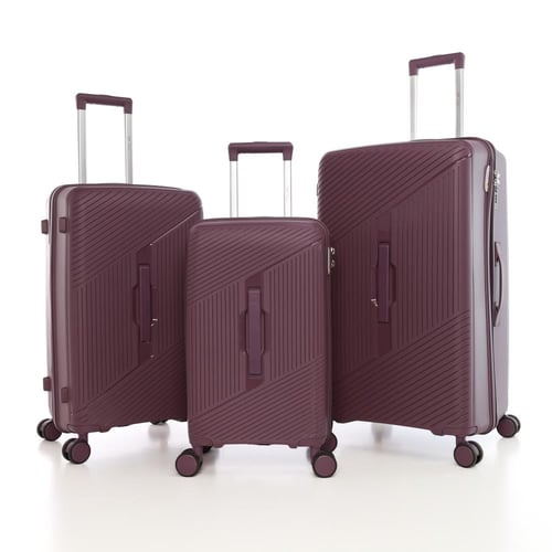 شنط سفر 3 حبات ضد الكسر ماركة القنصل موديل | MD-20...