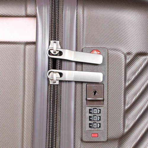 طقم شنط سفر 4 قطع من حقائب القنصل خامة ABS مقاومة...