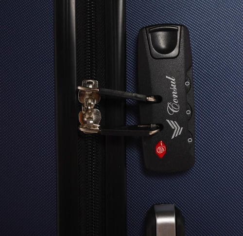 شنطة سفر مقاس 28 إنش بعجلات دوارة خفيفة الوزن – حق...