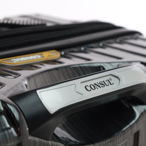 طقم سفر أنيق من 3 قطع من حقائب القنصل – مصنوع من ا...