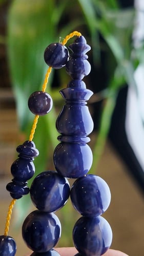 سبحه فاتوران لون ازرق