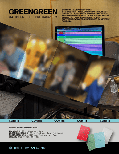 البوم CORTIS كورتيس - GREENGREEN نسخة الويفرس عشوا...