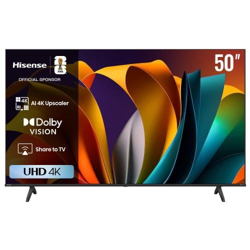 تلفزيون LED ذكي هايسنس – 50 بوصة – 4K HDR – سلسلة...