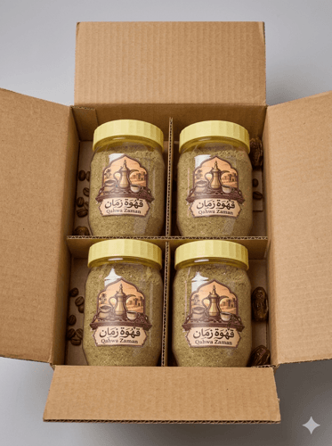Package of ground coffee spices, 4 cans – 111 gram...