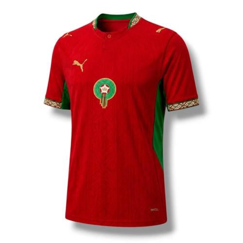 تيشيرت المغرب كاس العالم 2026 الاساسي الاحمر
