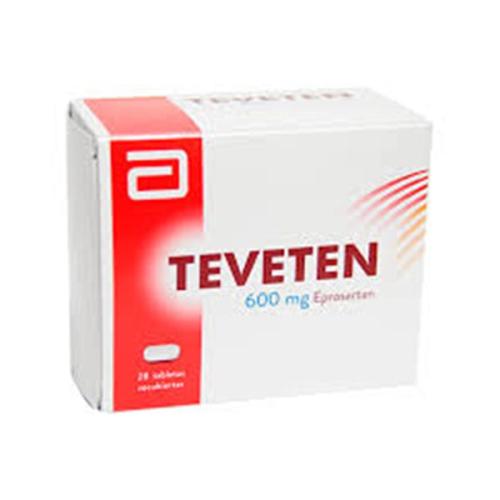 Teveten 600Mg 28 Tablets