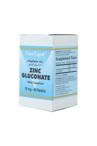 Vita Vigor Zinc Gluconate 76Mg Tablet 60