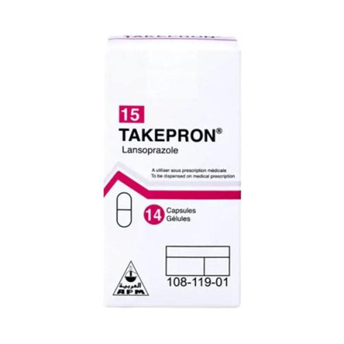 Takepron 15Mg Capsule 14