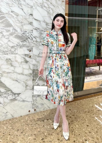 فستان الأزهار JAMERARY