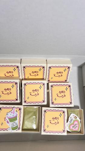 6 توزيعات العيد فرحه داخلها ماتشا 15g