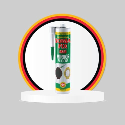 سيليكون مخصص للمرايا بدون حمض ولا أسيد . مناسب لجم...