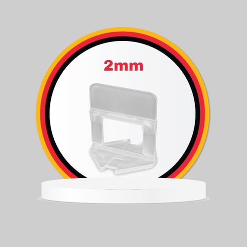 فواصل تسوية البلاط 200قطعه 3max 2mm كيس أقتصادي مع...