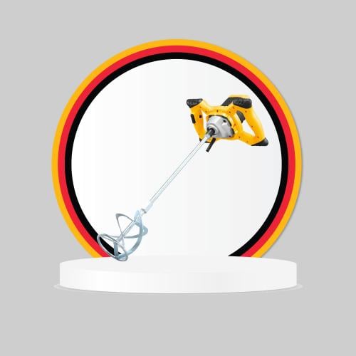 خلاط كهربائي مع ريش للدهان و الأسمنتية مناسب للأعم...