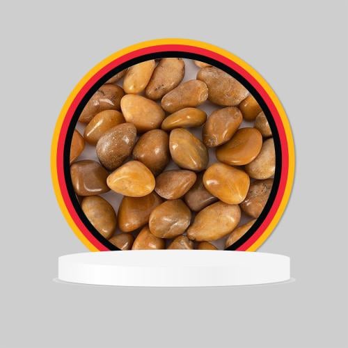 حجر زينة متوسط و كبير الحجم مصقول لامع مزخرفة و مص...