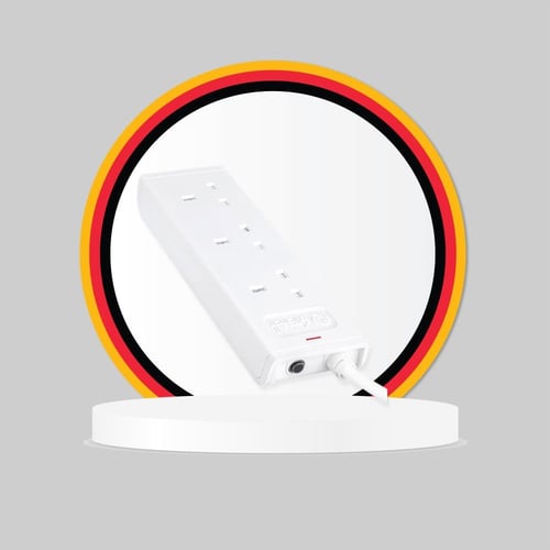 توصيلة كهربائية الفنار | 3 مقابس – طول 3 متر مع حم...