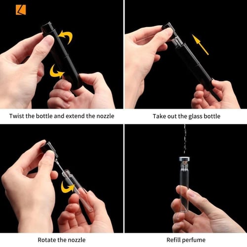 كوب خشبي مع بخاخ