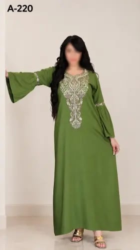 موديل ساده كم طويل خامه قطن بيور A-220