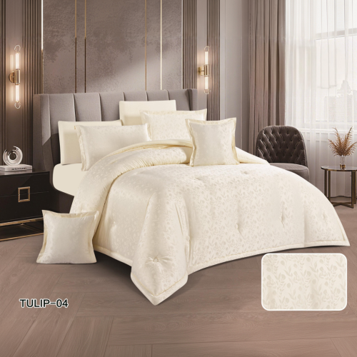 مفرش TULIP مزدوج من 8 قطع