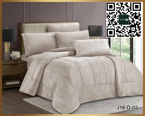 مفرش شتوي مزدوج من 6 قطع