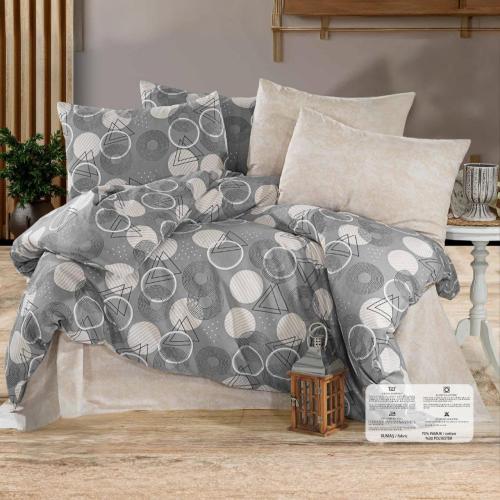 مفرش تركي قطن من 8 قطع مزدوج