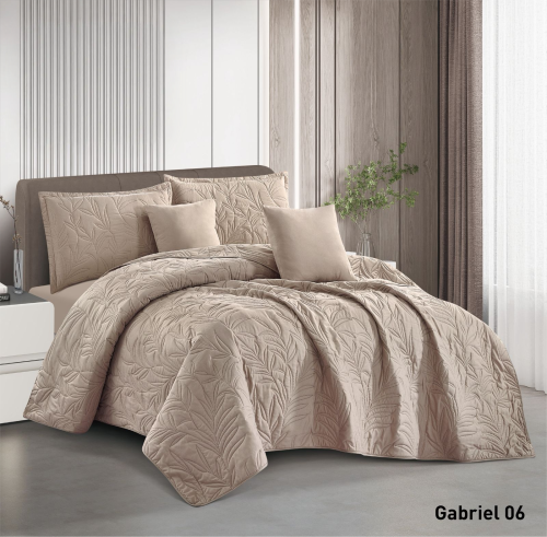 مفرش مفرد من المايكروفايبر المطرز