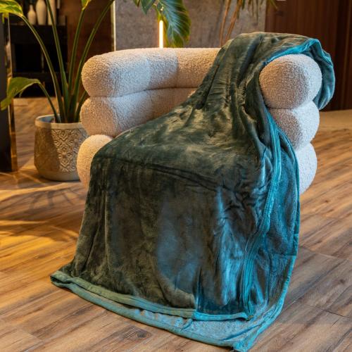 بـطانية خفيفة زيتي CLASSIC DESIGNS 160X220