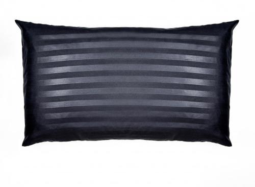 غطاء وسادة فندقي أســود