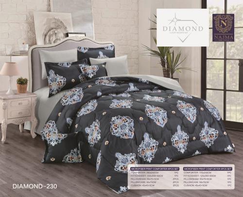 مفرش Diamond صيفي مفرد - 5 قطع