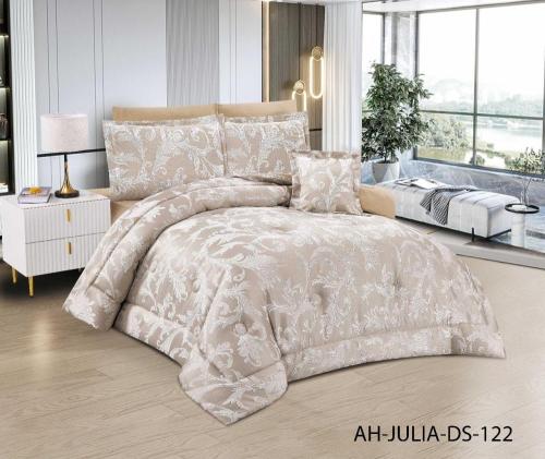 طقم مفرش للنفاس جاكار مفرد 4 قطع