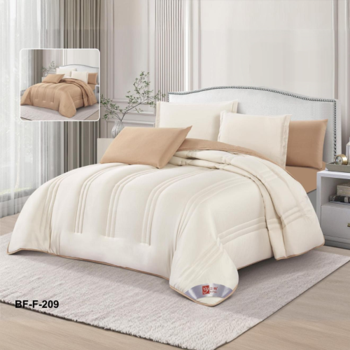 مفرش من 6 قطع مزدوج