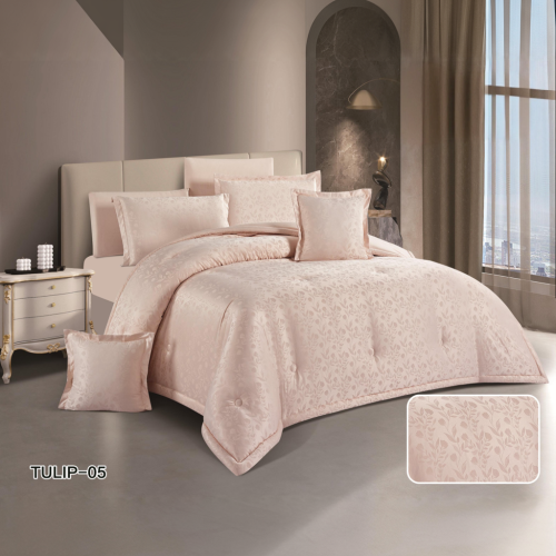 مفرش TULIP مزدوج من 8 قطع