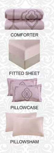 مفرش صيفي مزدوج من 6 قطع