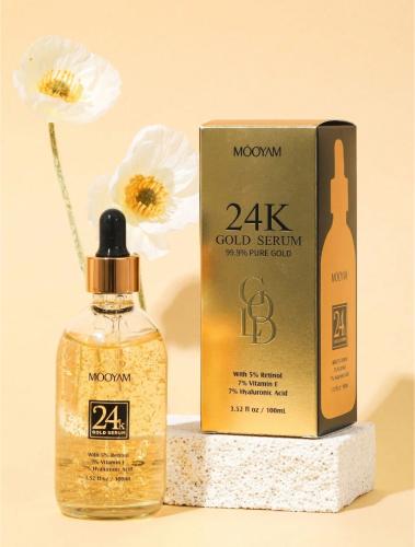 مصل حمض الهيالورونيك الذهبي