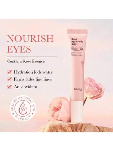 مجموعة من 3 قطع: كريم مرطب بحمض الهيالورونيك ورد 5...