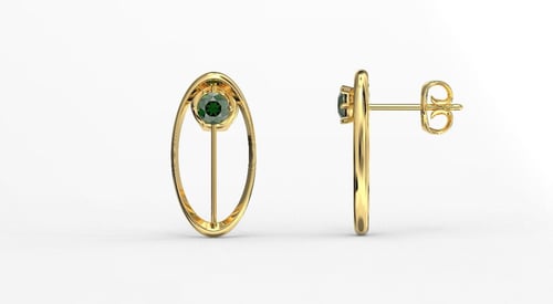 Fly the galaxy with natural green quartz stone