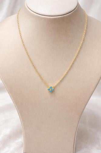 Silver necklace 925 karat gold