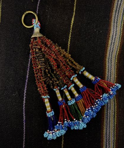 دلاية الكوتشي بالقرنفل والخرز الملون Kuchi Clove & Colorful Beads Tassel