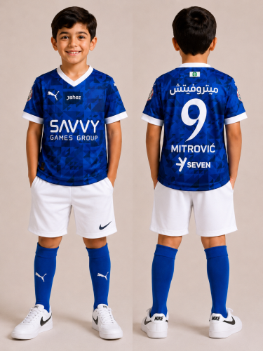 تيشيرت نادي الهلال السعودي الأساسي لموسم 2024-2025...