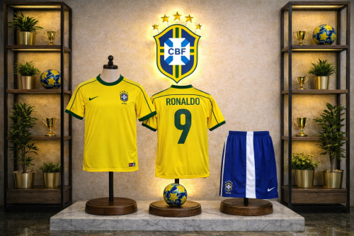 طقم كلاسيكي البرازيل الأسطورة رونالدو لويس
