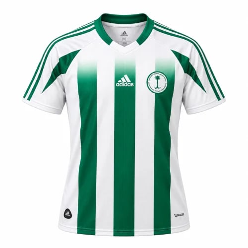 تيشيرت المنتخب السعودي ‏كلاسيكي الأبيض