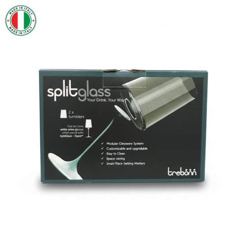 طقم أكواب زجاجية معيارية - سبليت جلاس