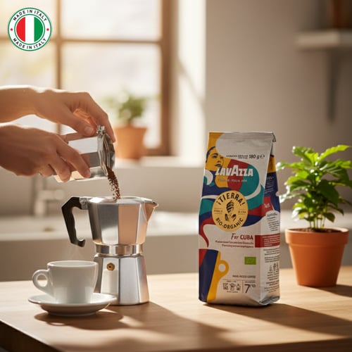 لافازا تيرّا - قهوة كوبية عضوية مطحونة