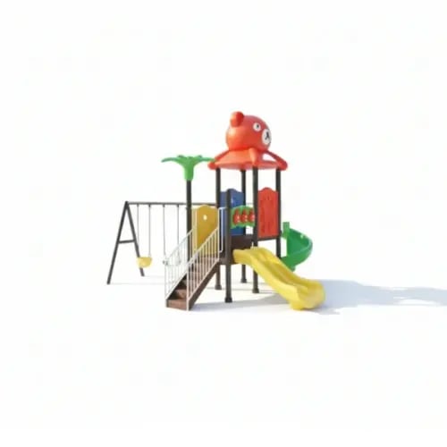 مجموعة الزحاليق والمراجيح الصغيرة