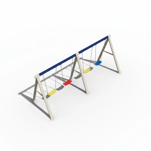 مجموعة المراجيح الرباعية كبيرة الحجم